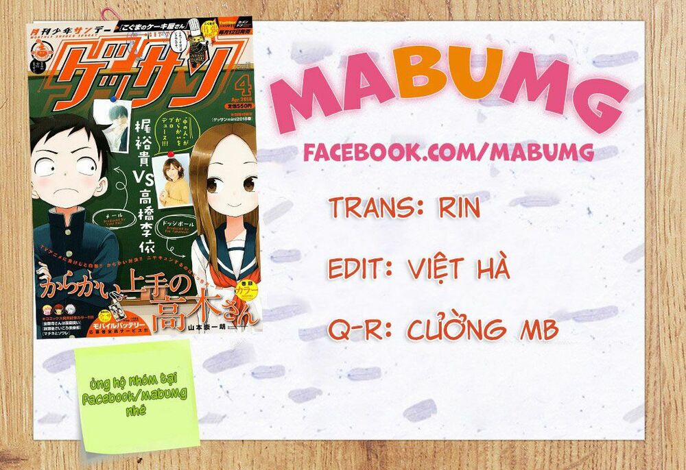 Nhất Quỷ Nhì Ma, Thứ Ba Takagi 83 trang 19