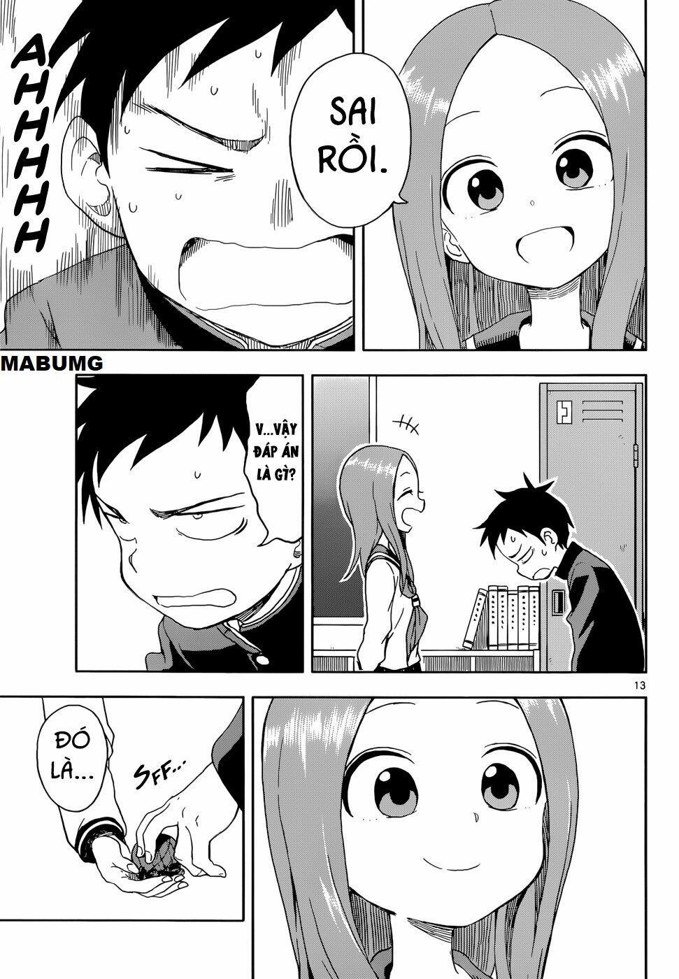 Nhất Quỷ Nhì Ma, Thứ Ba Takagi 87 trang 14