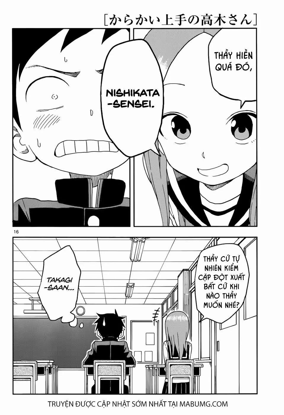Nhất Quỷ Nhì Ma, Thứ Ba Takagi 91 trang 16