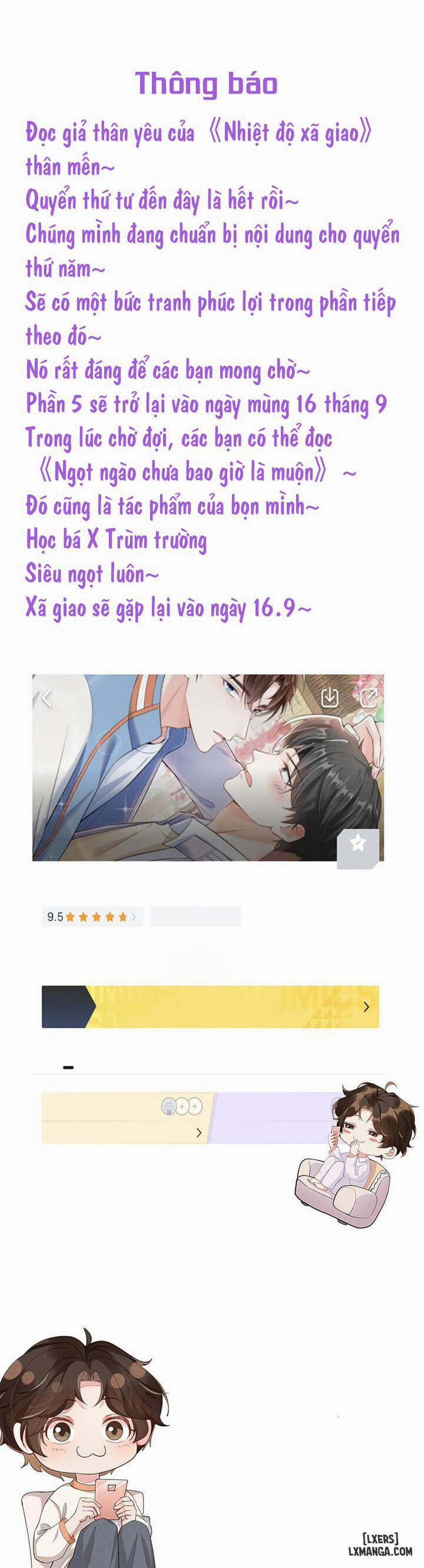 Nhiệt độ xã giao 54 0 Hết phần 4 trang 20