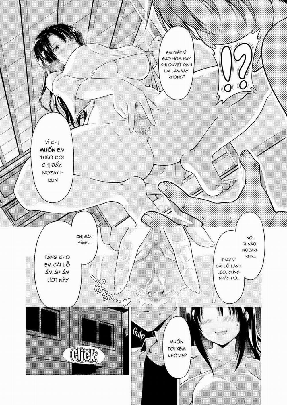 Nhìn Trộm Qua Cái Lỗ Trên Tường Oneshot trang 9