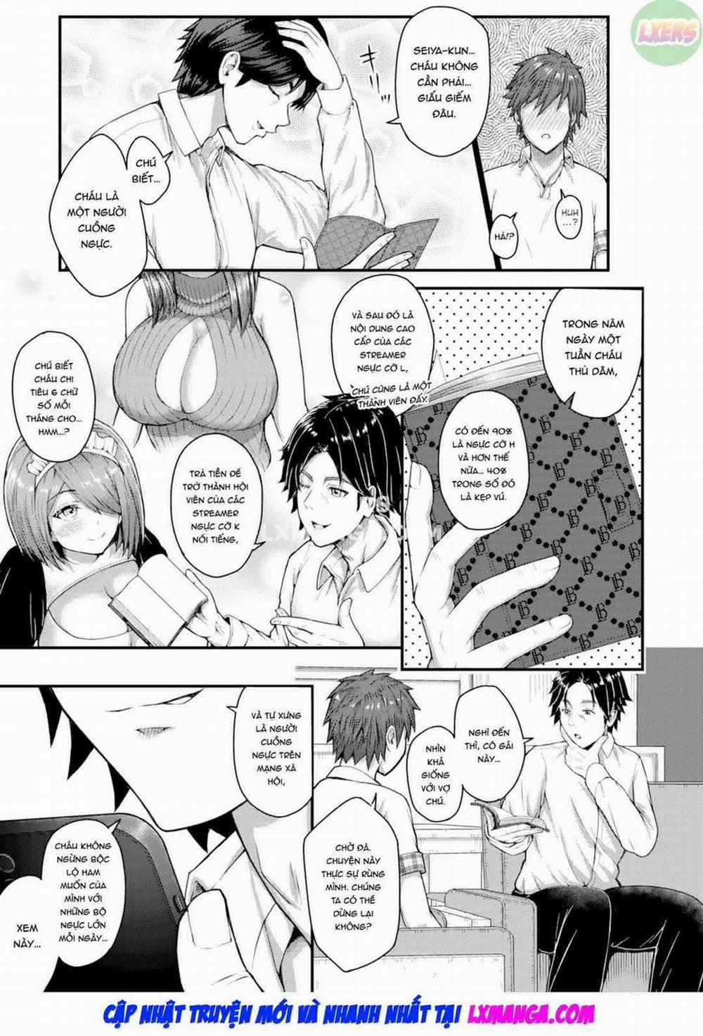 Nhờ Cháu Ngủ Với Cợ Chú Oneshot trang 2