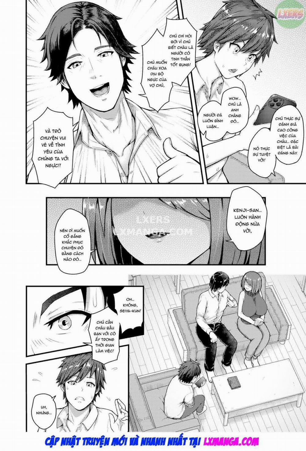 Nhờ Cháu Ngủ Với Cợ Chú Oneshot trang 3