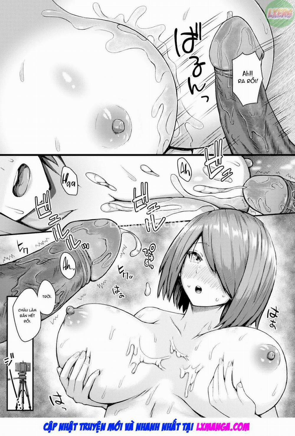 Nhờ cháu ngủ với vợ chú Oneshot trang 15