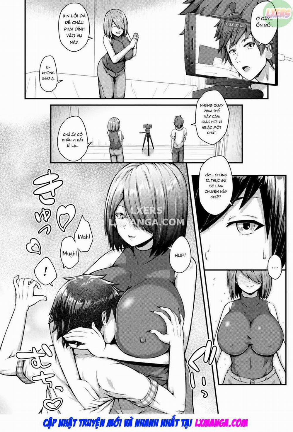 Nhờ cháu ngủ với vợ chú Oneshot trang 8