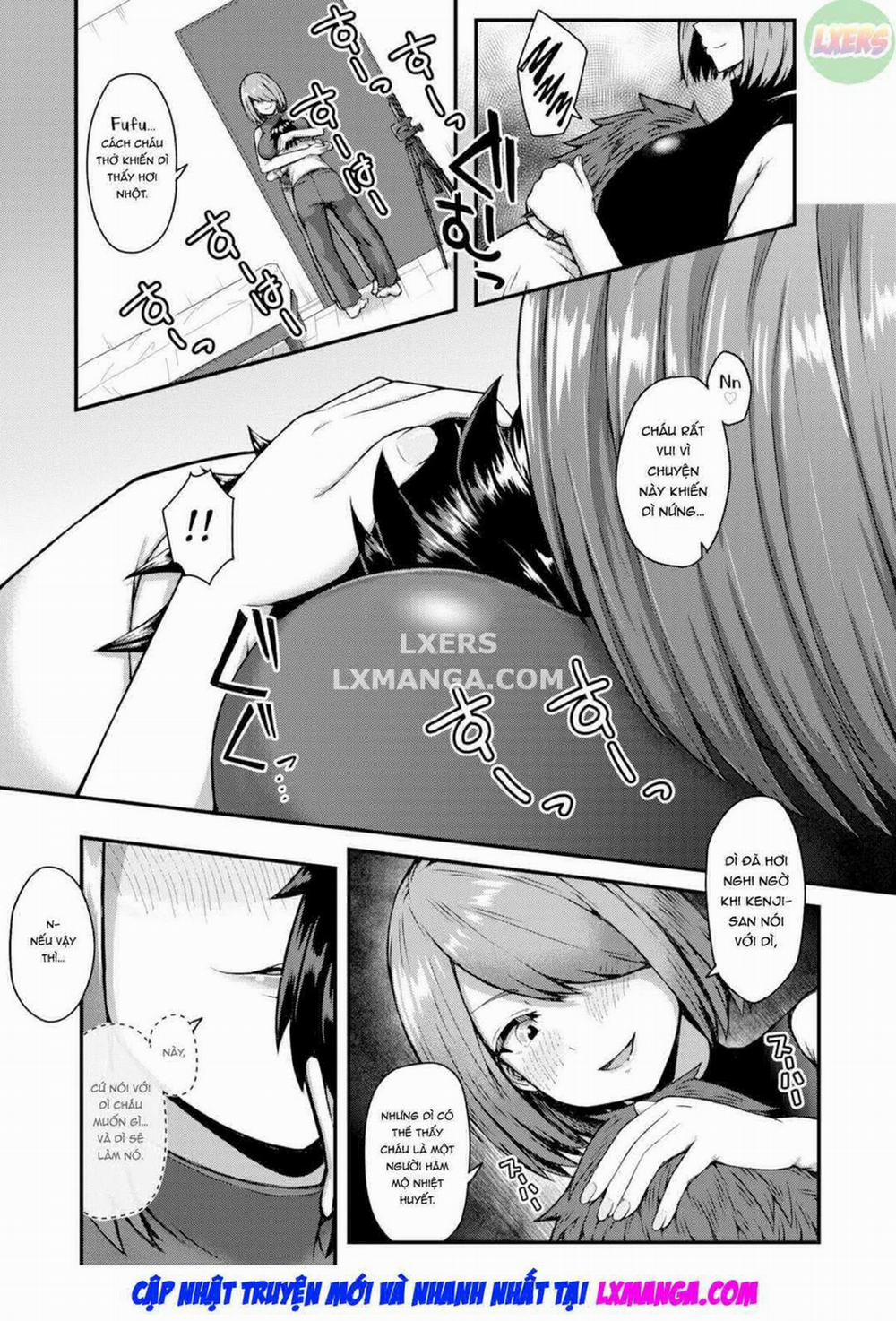 Nhờ cháu ngủ với vợ chú Oneshot trang 9