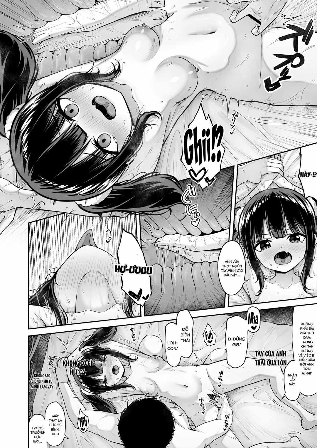 Nhỏ em gái hư hỏng không trung thực Oneshot trang 16