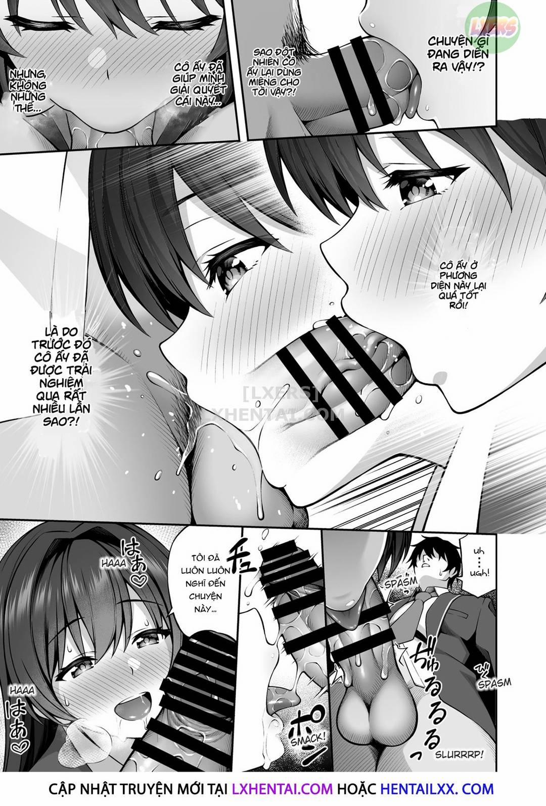 Nhờ thôi miên, tôi chạm được tay vào hội trưởng hội học sinh nghiêm nghị Oneshot trang 11