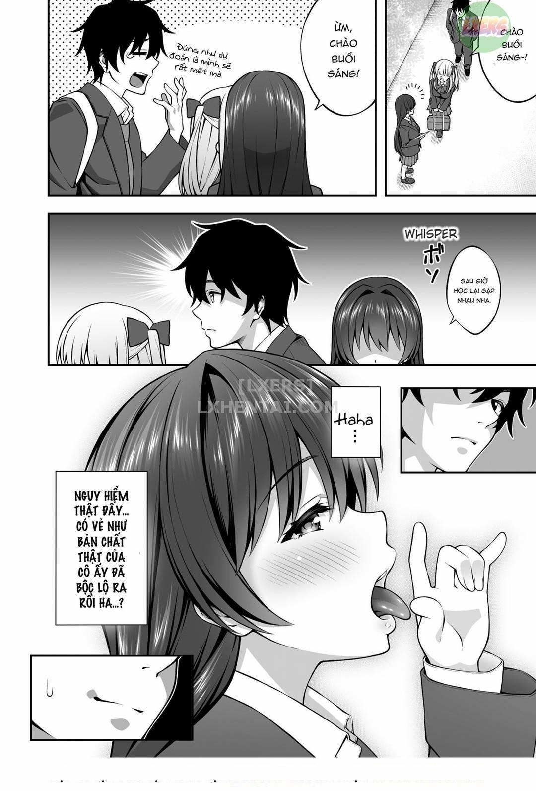 Nhờ thôi miên, tôi chạm được tay vào hội trưởng hội học sinh nghiêm nghị Oneshot trang 26