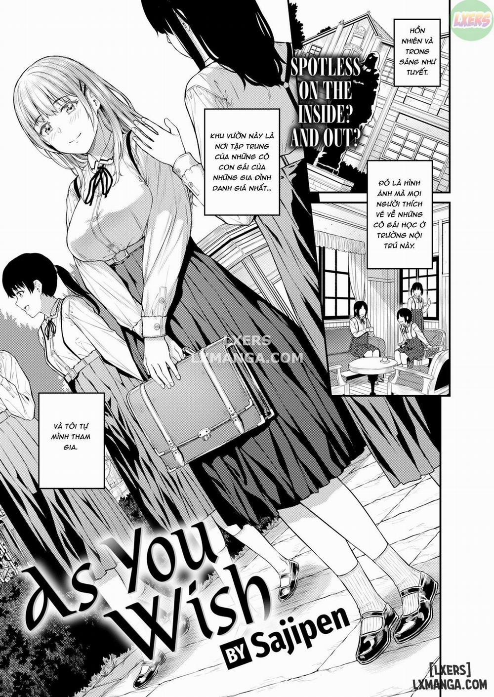 Như Thầy Muốn Oneshot trang 3