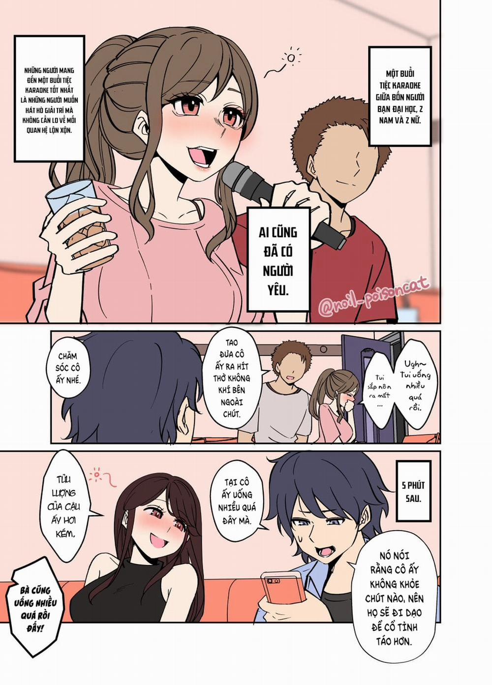Những cô bạn sinh viên say xỉn Oneshot trang 3
