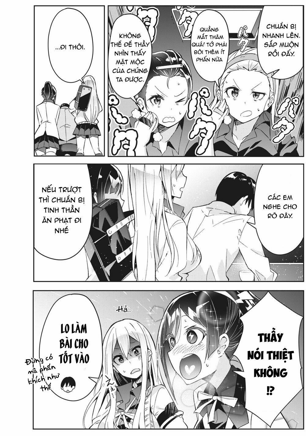 Những Học Sinh Mang Siêu Năng Lực Và Tên Giáo Viên Lười Biếng 3.5 trang 12