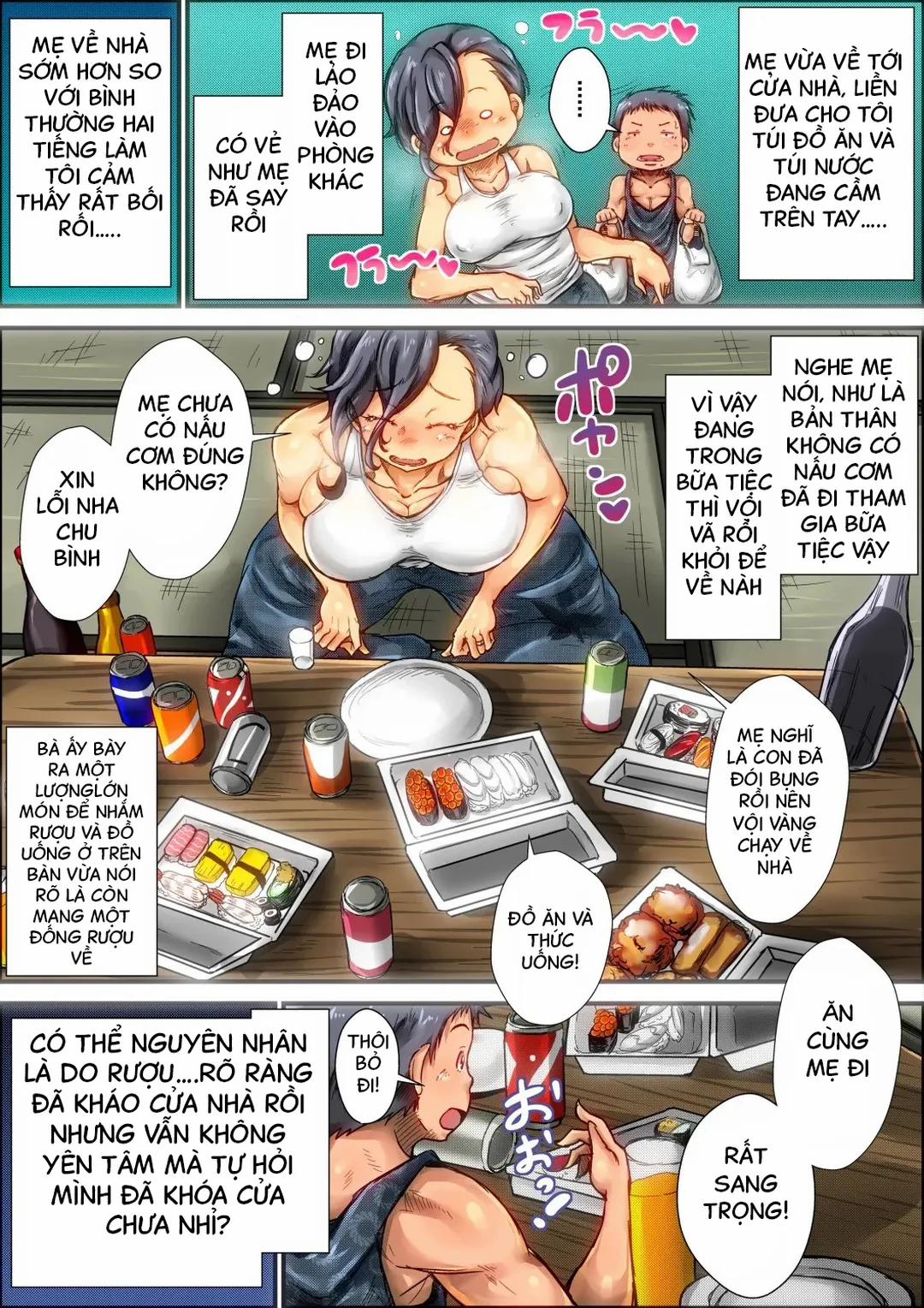Những lần tôi lợi dụng mẹ say xỉn Oneshot trang 10