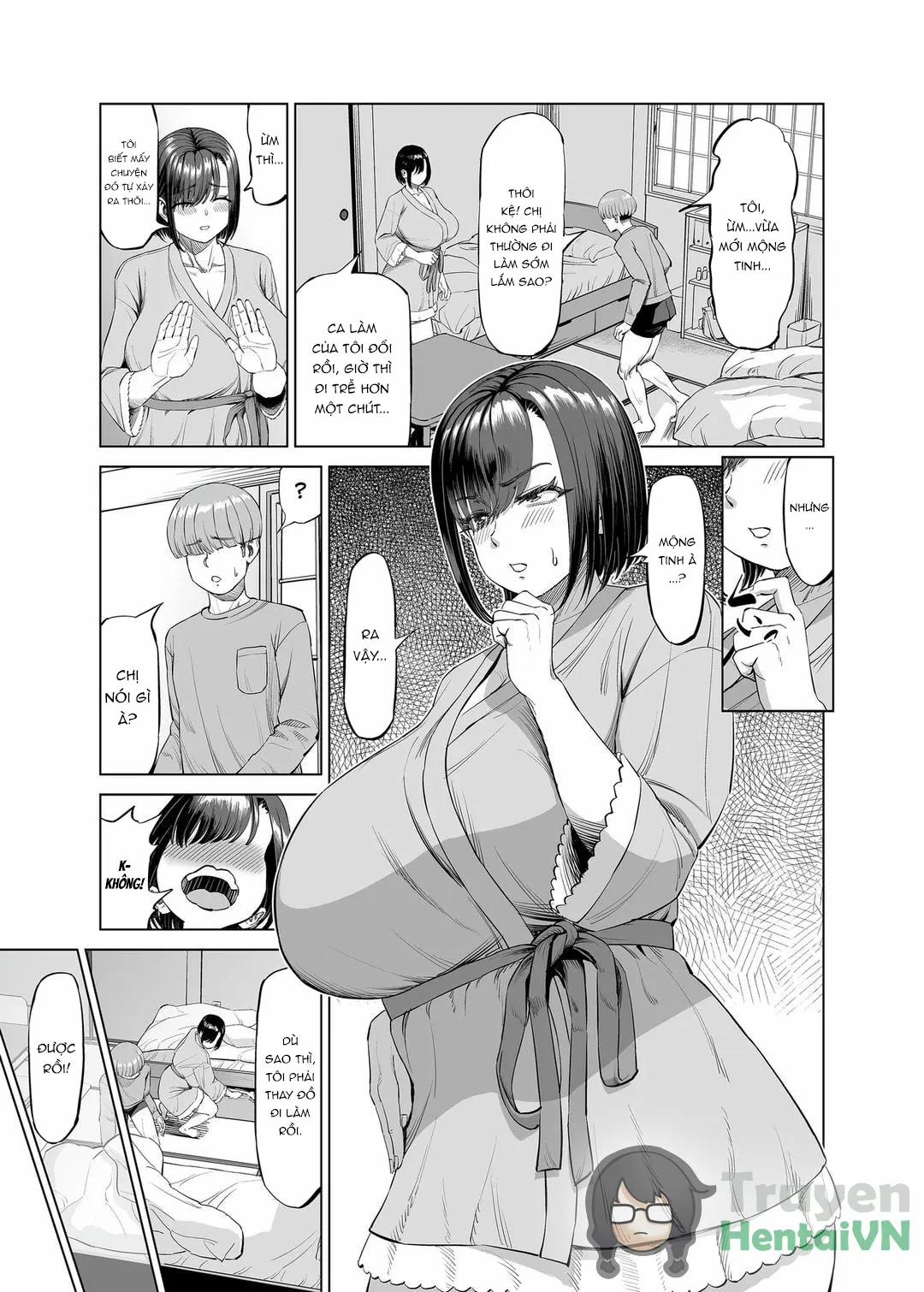 Những người sống cùng nhà bị dồn nén ham muốn Oneshot trang 9