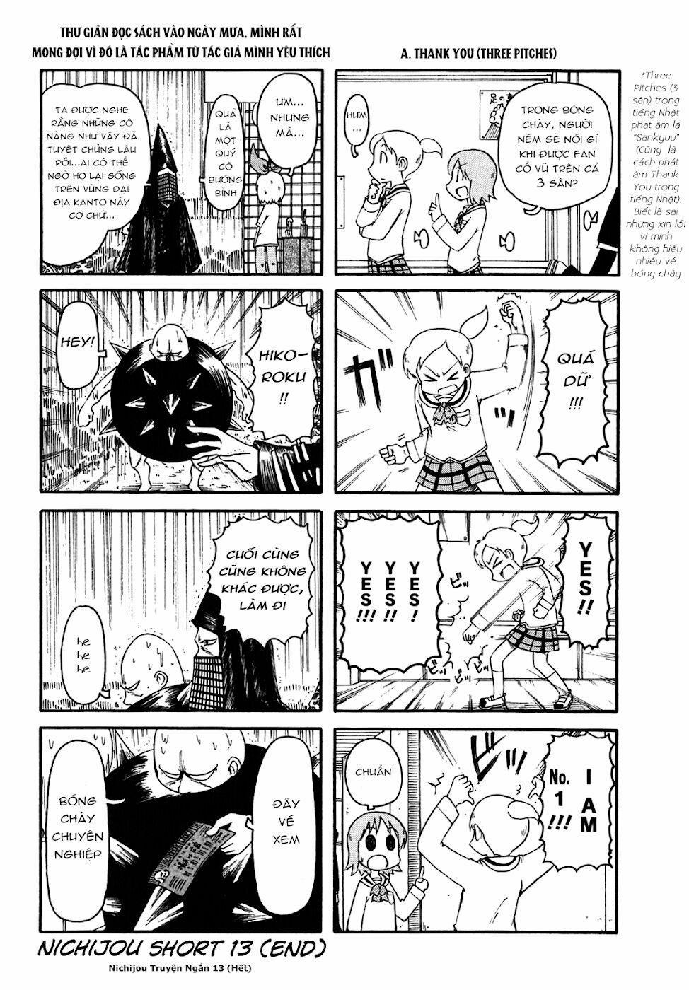 Nichijou 118.5 trang 3