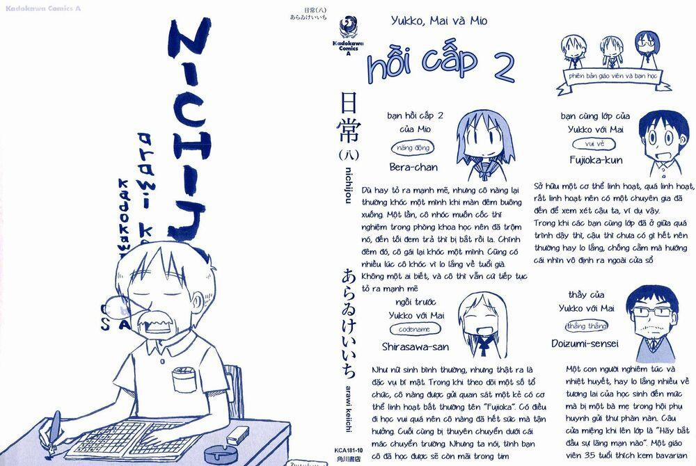 Nichijou 125 trang 0