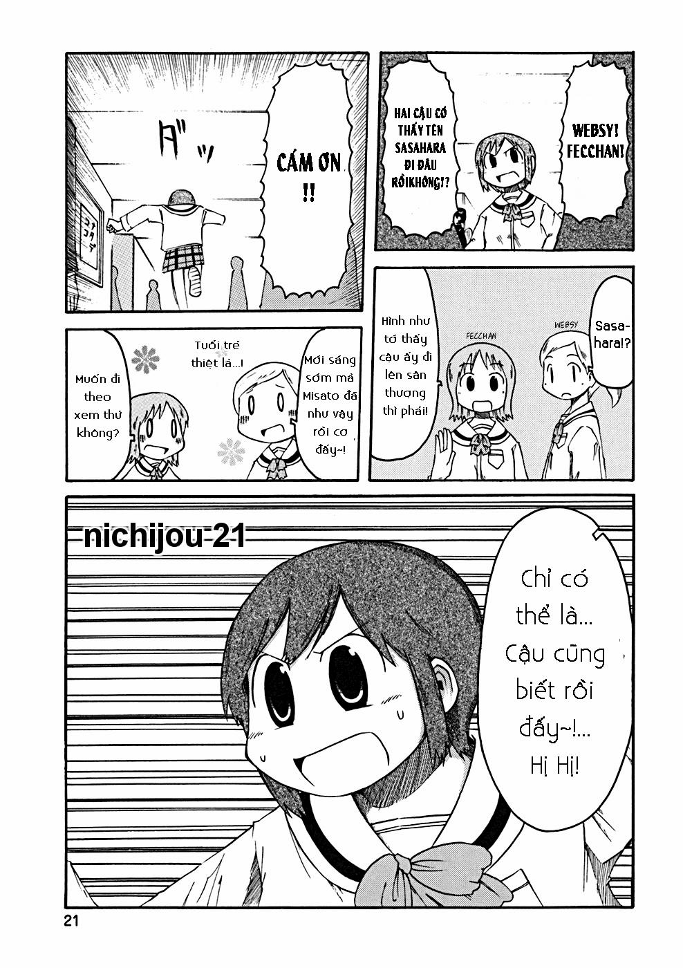 Nichijou 21 trang 3