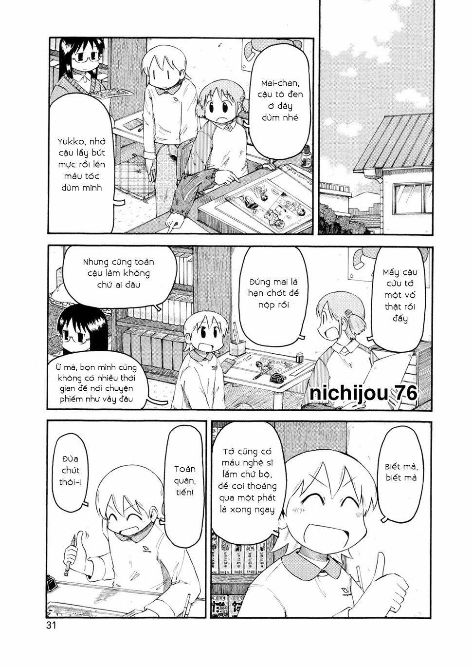 Nichijou 76 trang 0