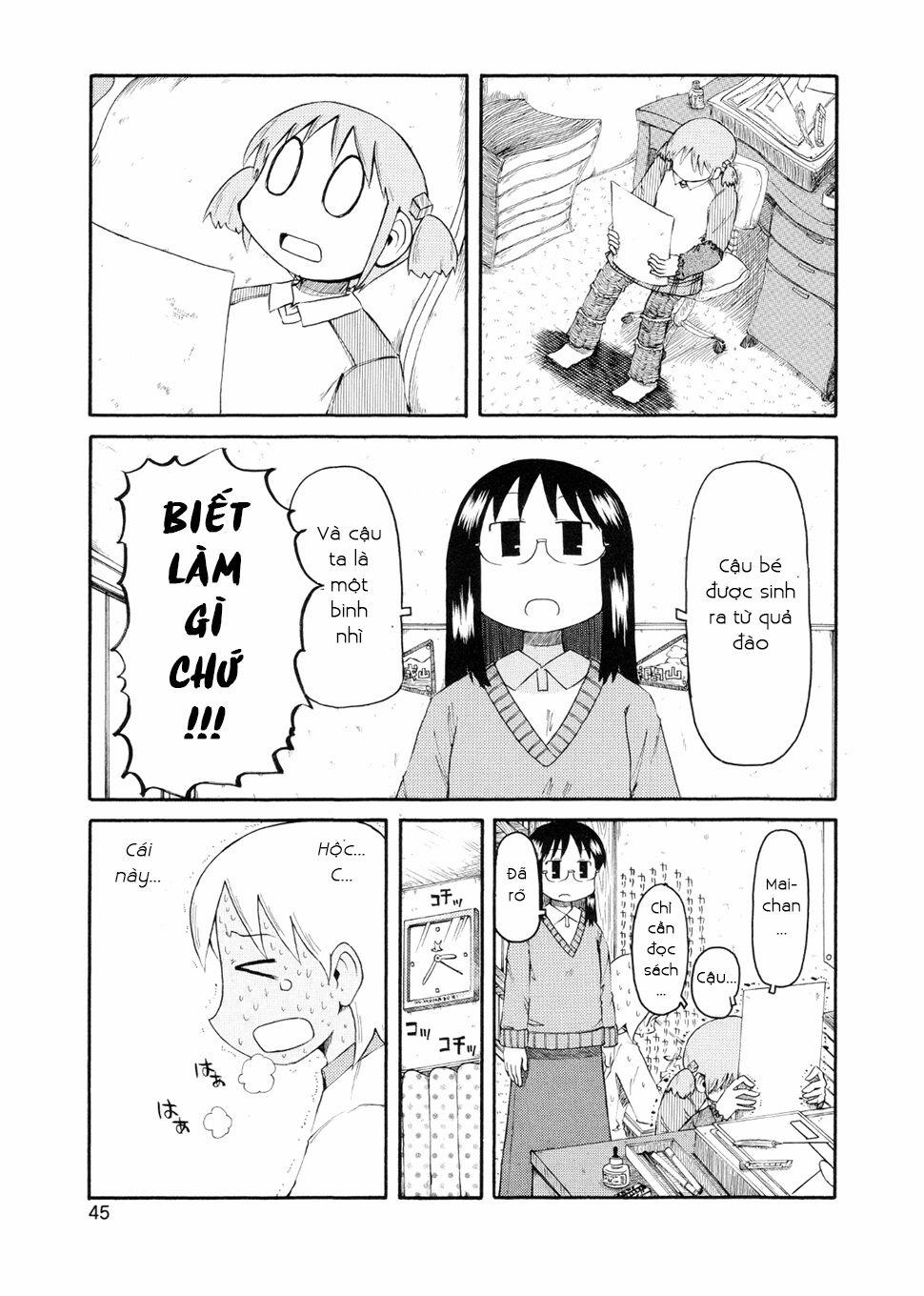 Nichijou 76 trang 14