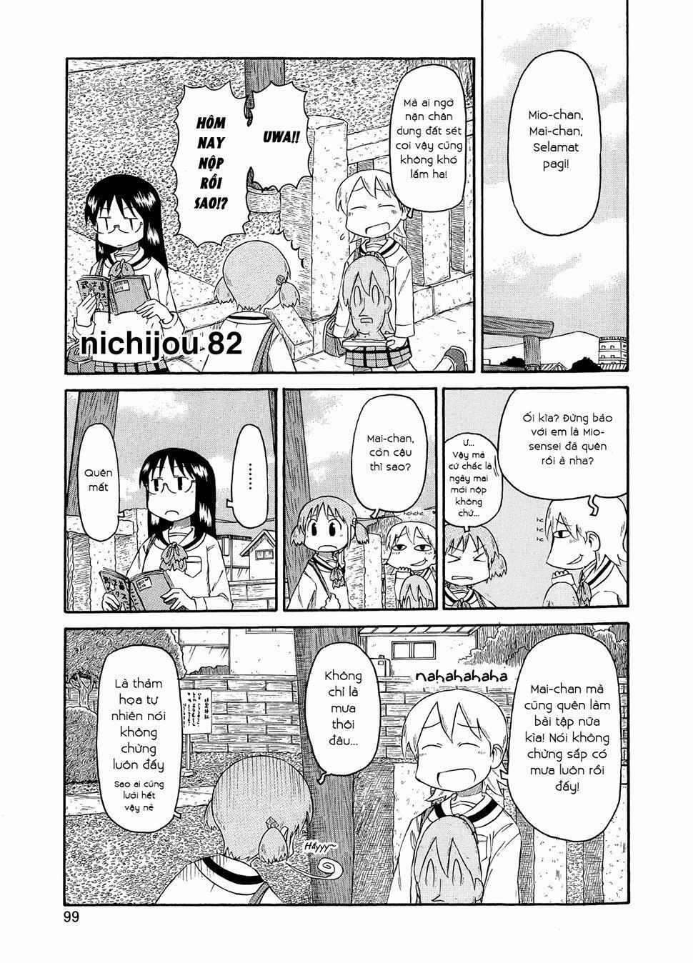 Nichijou 82 trang 0