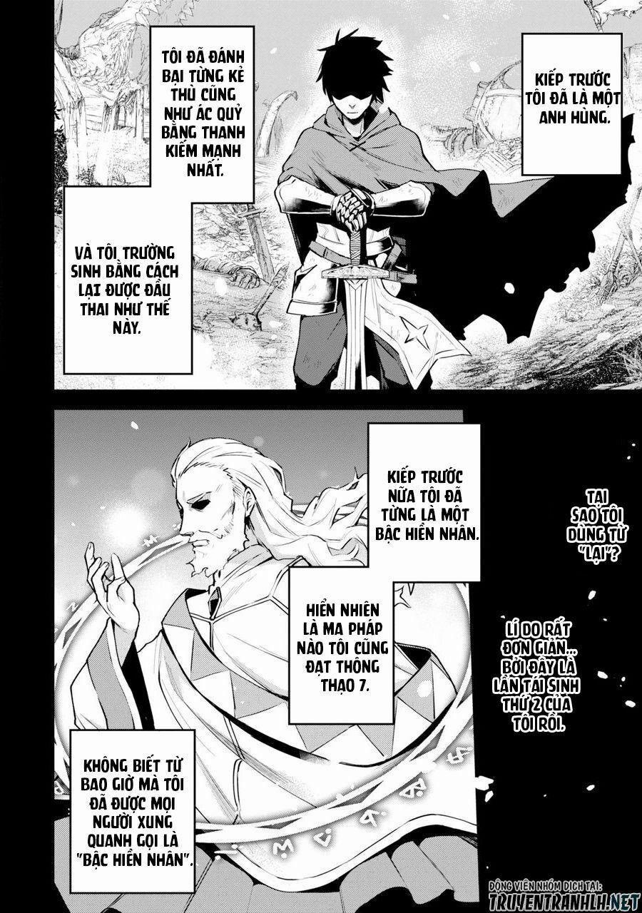 Nido Tensei Shita Shounen Wa S Rank Boukensha Toshite Heion Ni Sugosu-Zense Ga Kenja De Eiyuu Datta 1 trang 1