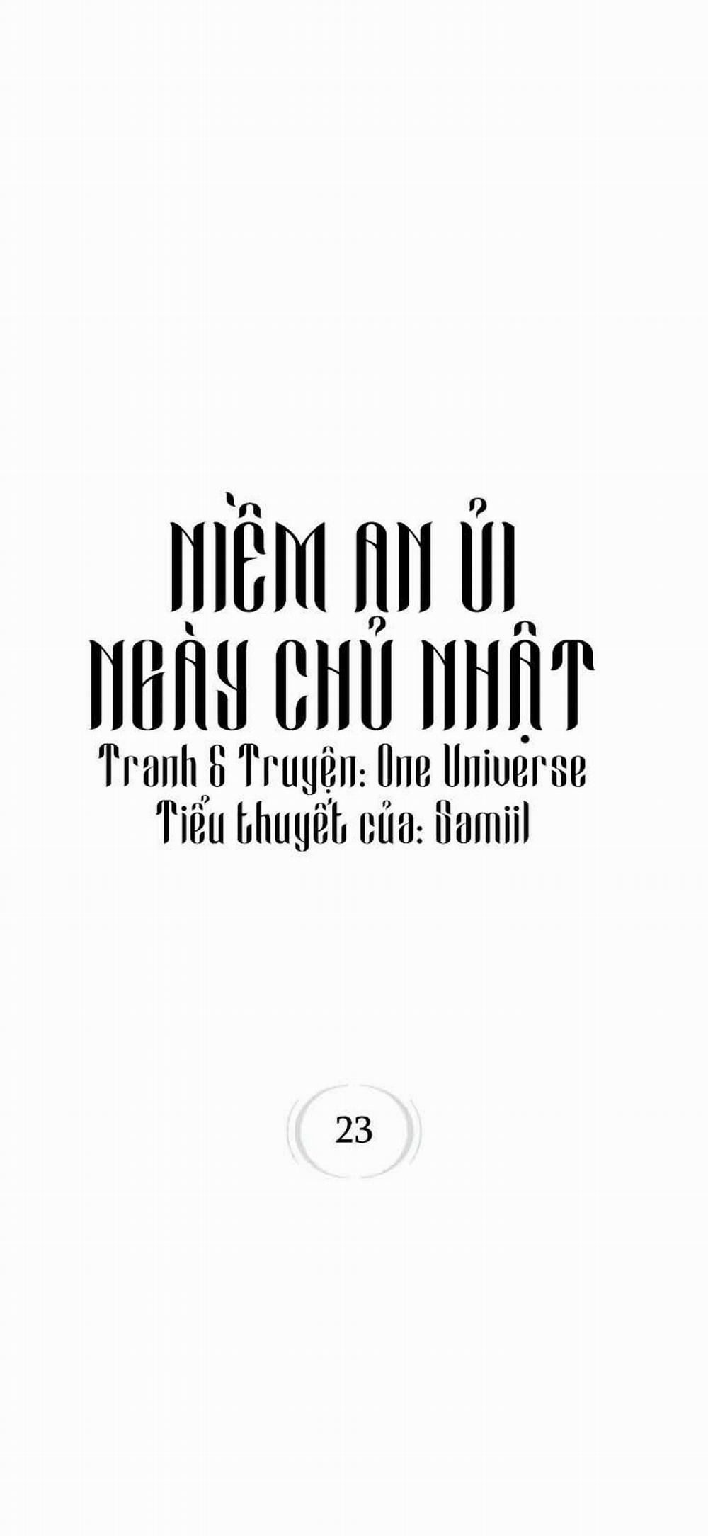 Niềm An Ủi Ngày Chủ Nhật 23 trang 0