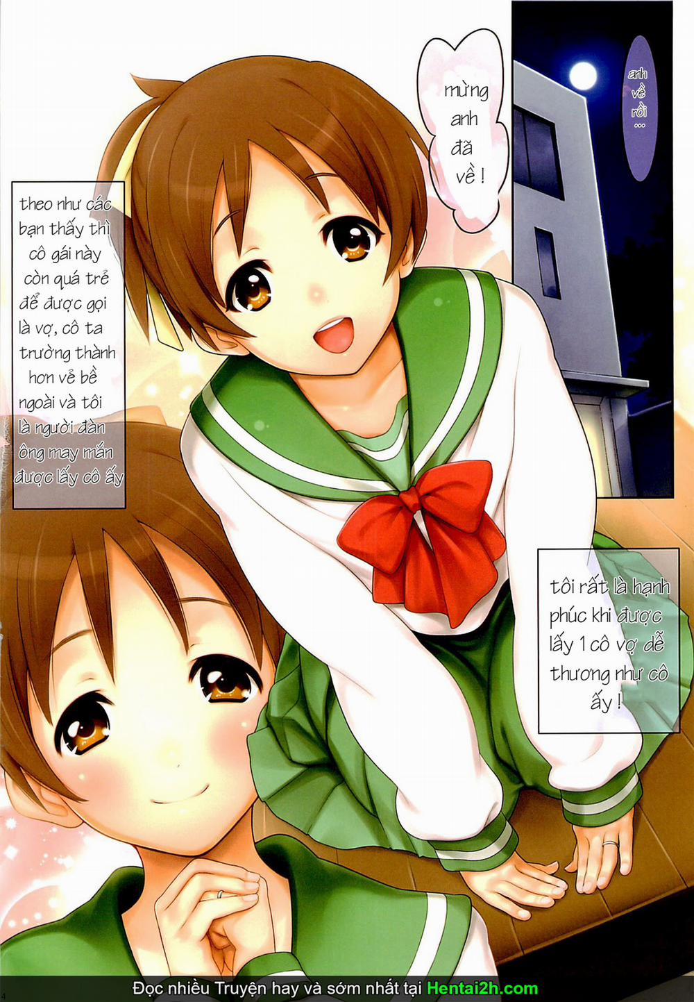 Niizuma Ui-chan (K-ON) Oneshot [Full Màu] trang 3