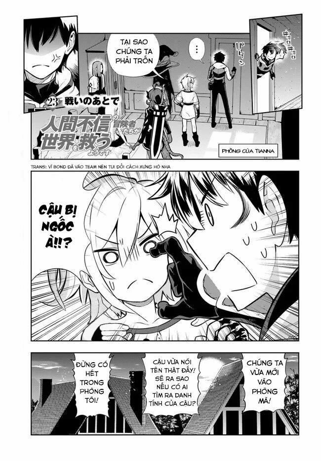 Ningen Fushin No Boukenshatachi Ga Sekai O Sukuu Youdesu 23 trang 2