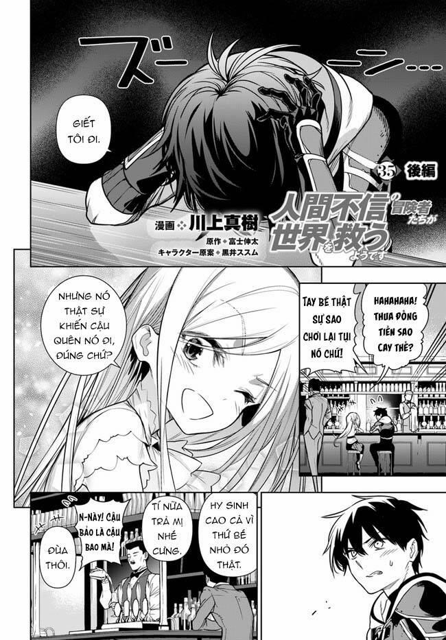 Ningen Fushin No Boukenshatachi Ga Sekai O Sukuu Youdesu 35.2 trang 1
