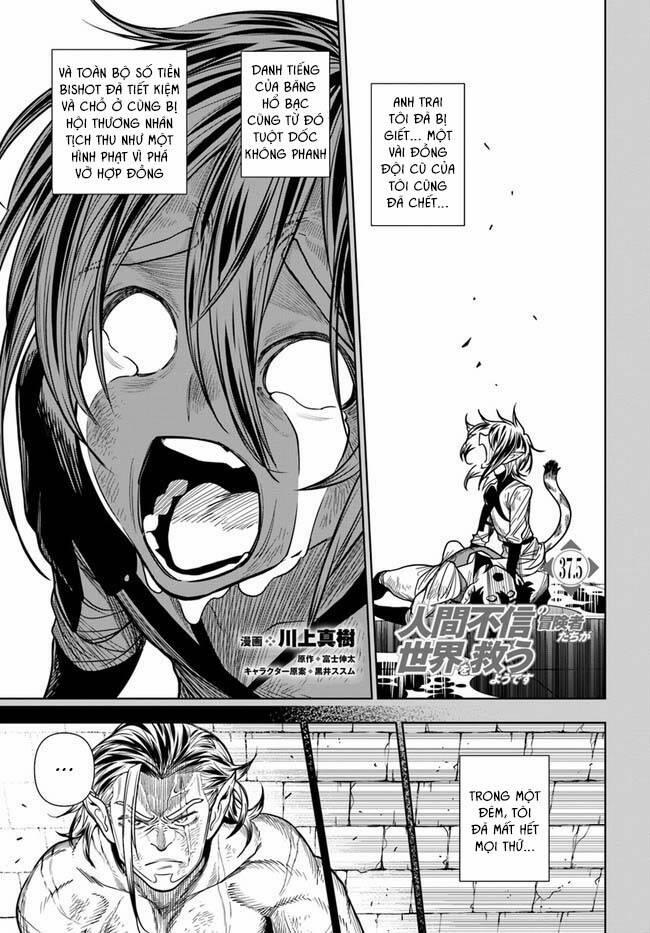Ningen Fushin No Boukenshatachi Ga Sekai O Sukuu Youdesu 37.2 trang 1