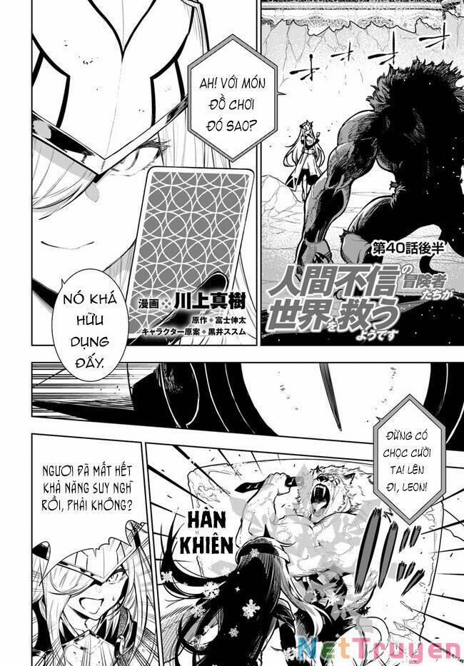 Ningen Fushin No Boukenshatachi Ga Sekai O Sukuu Youdesu 40.2 trang 1