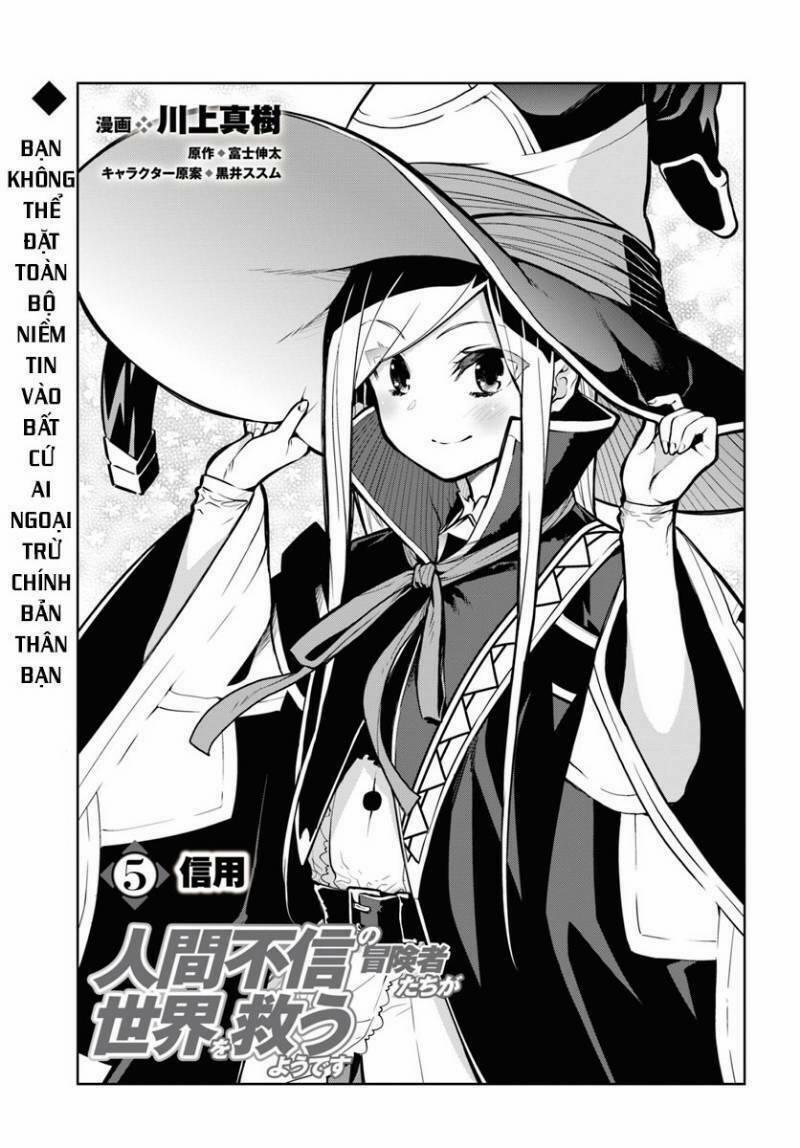 Ningen Fushin No Boukenshatachi Ga Sekai O Sukuu Youdesu 5 trang 1