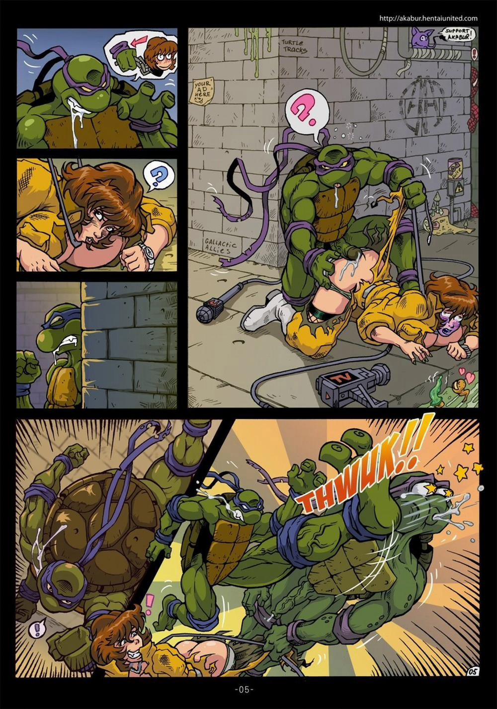 Ninja Turtles Fuck 1 trang 5