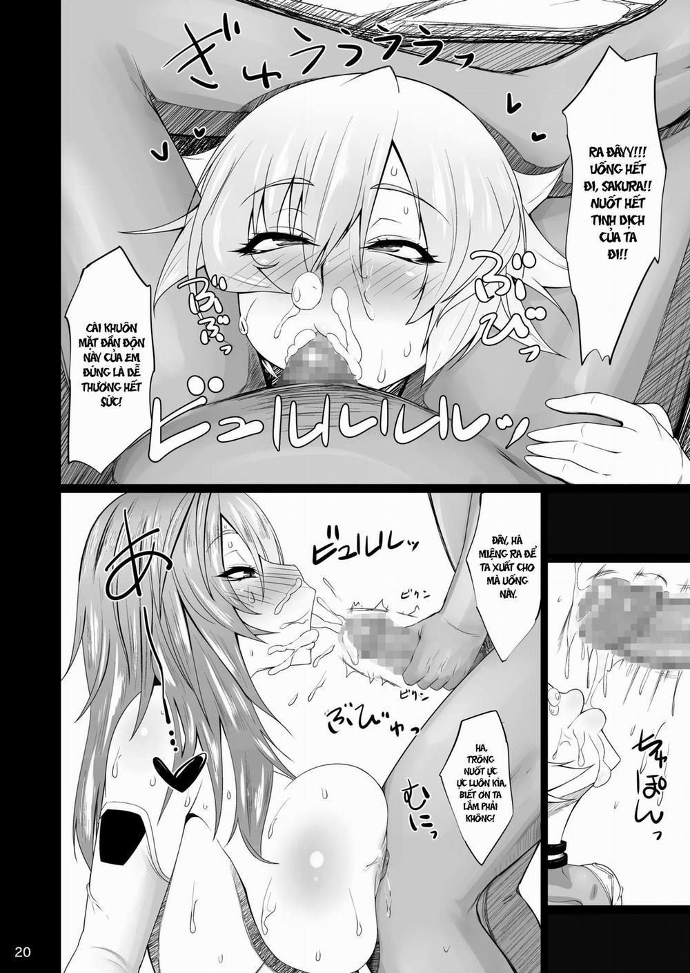 Ninkatsu Taimanin Sakura Oboro no Juujun Pet no Hanashi Oneshot nứng trang 18