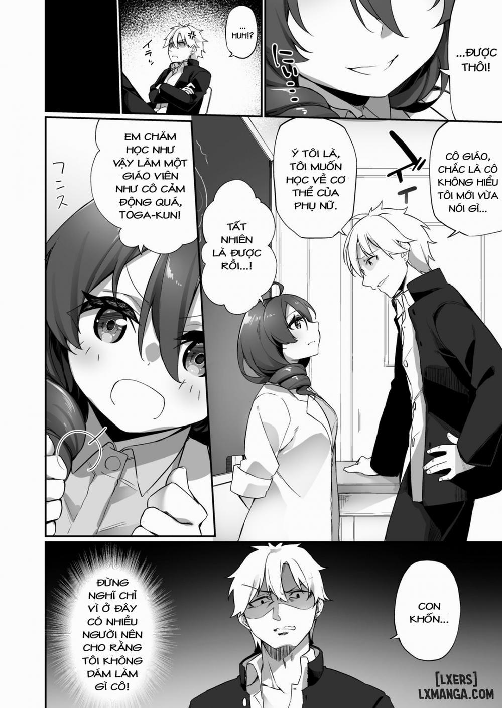 Ninshin Shussan Taiken Gakushuu no Kyouzai ni Sareta Ore Oneshot trang 4