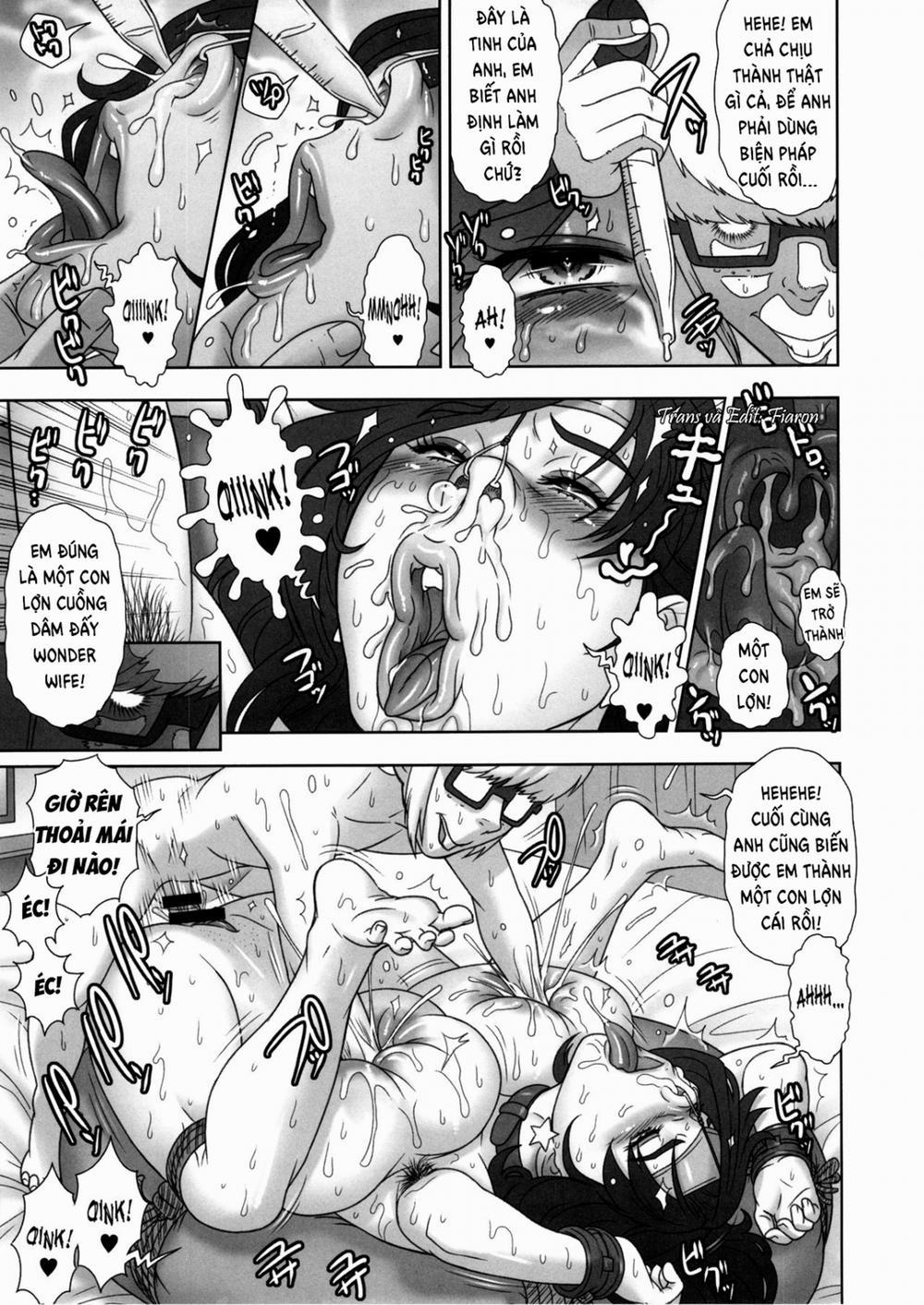 NIPPON WONDER WIFE King Dominator Hen (Wonder Woman) Oneshot trang 22