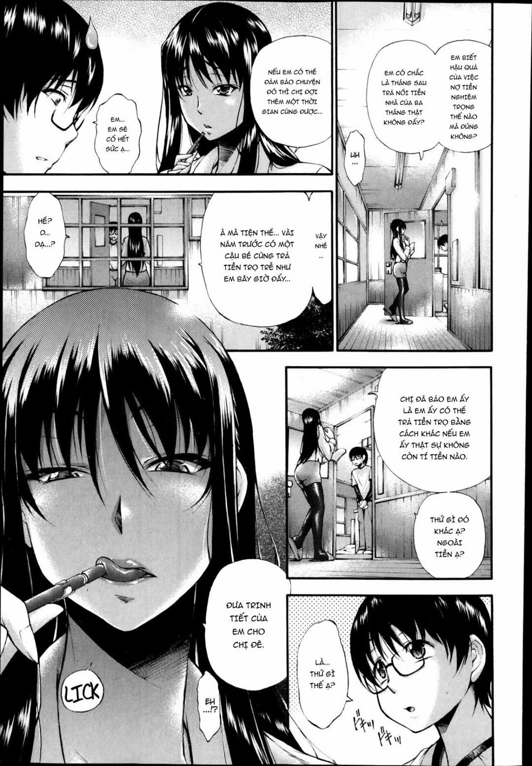 Nợ tiền thuê nhà chị chủ Oneshot trang 2