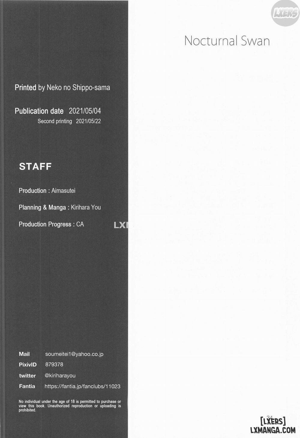 Nocturnal Swan Oneshot trang 34