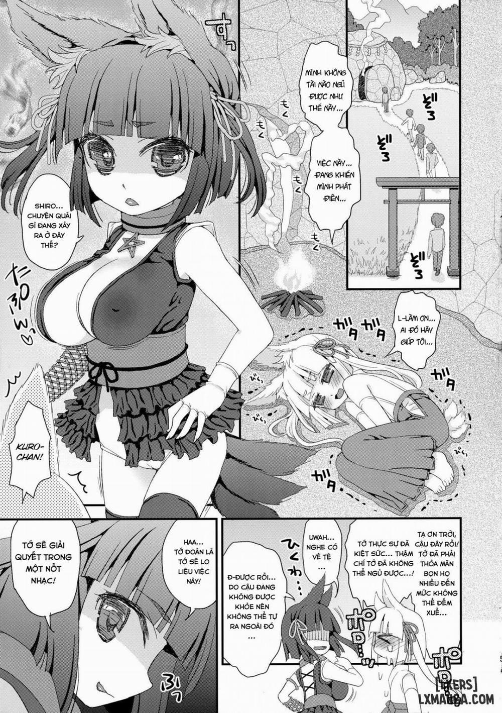 Noja Loli Babaa Kitsune-sama Loli Kyonyuu Kuro Oneshot trang 2