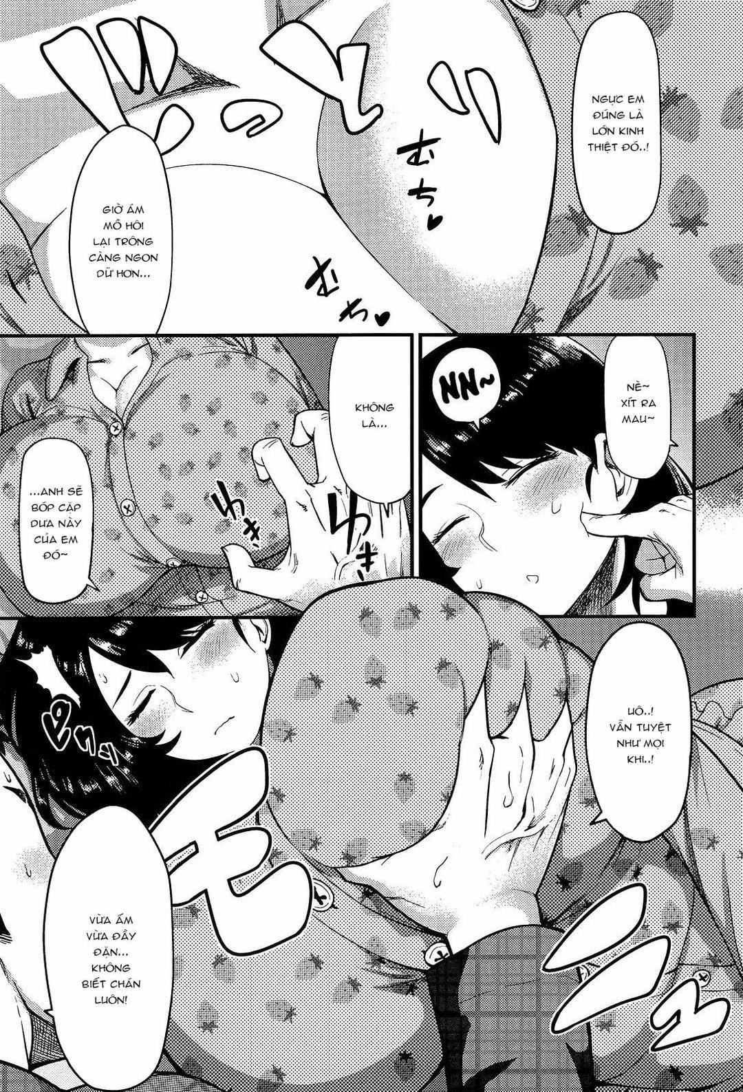 Nóng thế này làm sao mà ngủ Oneshot trang 4