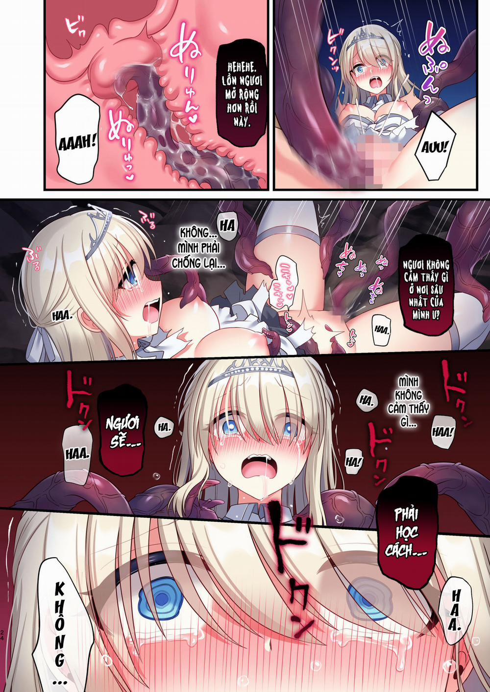 Noroi no Yubiwa de Game Over + Omake CG 0 mở giao tranh trang 21