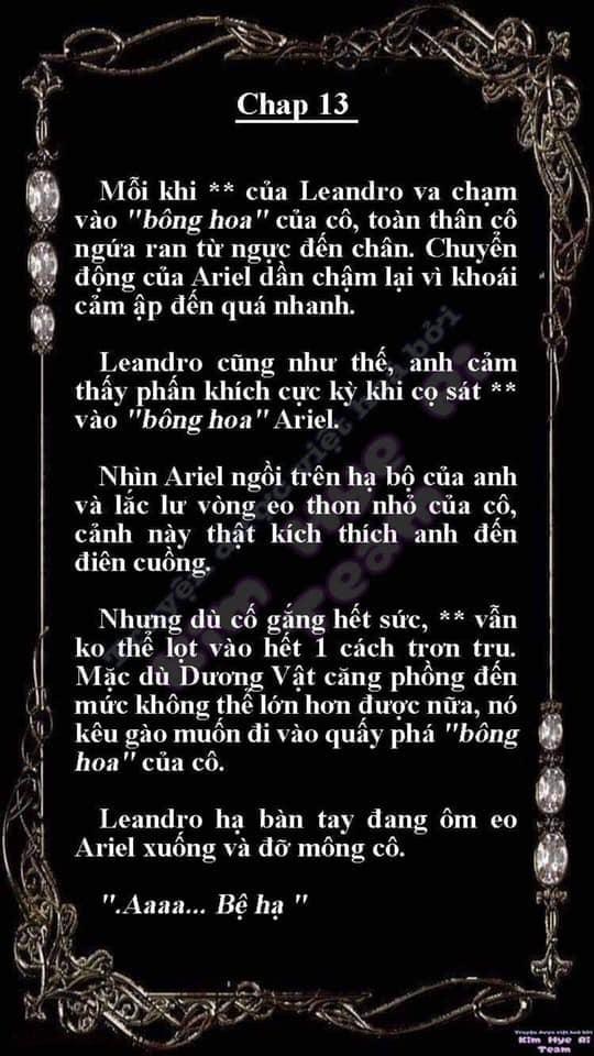 [Novel 18+] Ariel, Thánh Nữ Dâm Đãng 13 trang 1