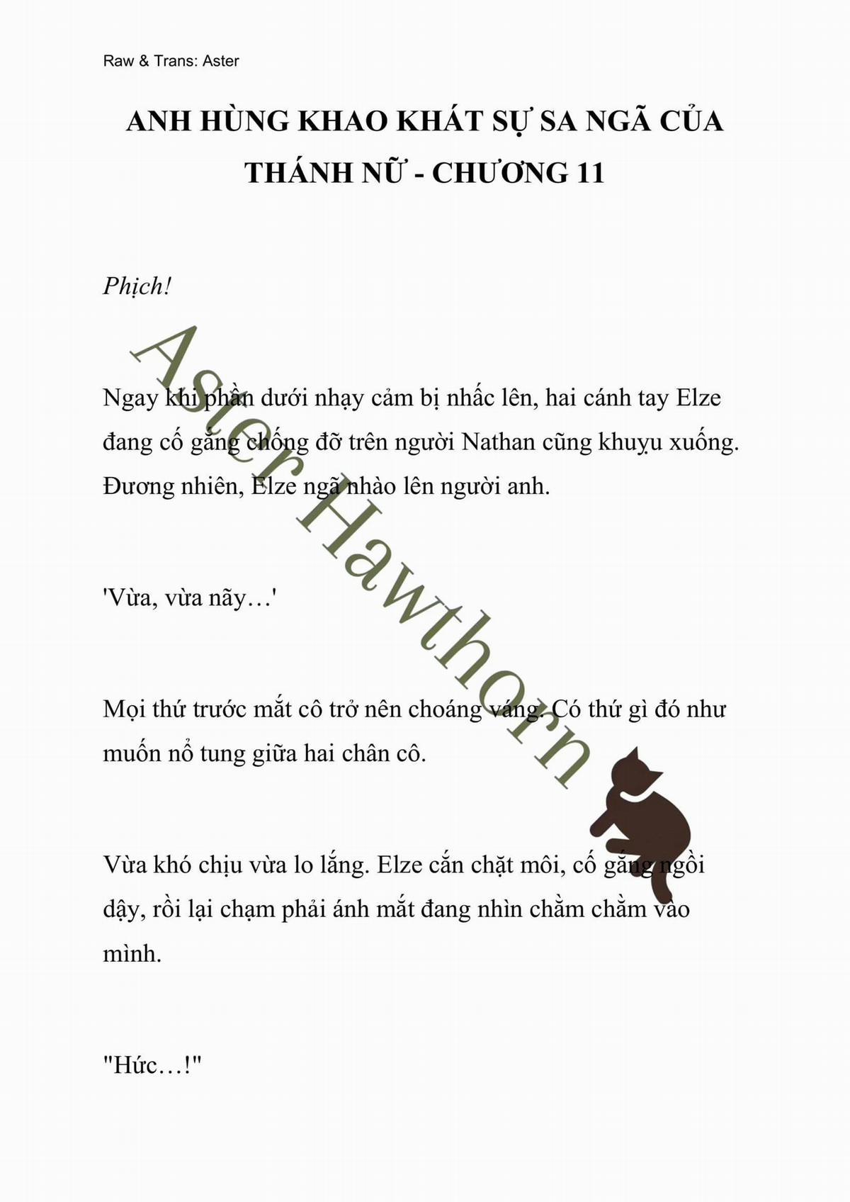 [Novel] Anh Hùng Khao Khát Sự Sa Ngã Của Thánh Nữ 11 trang 0