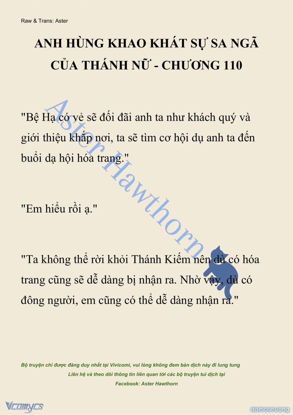 [Novel] Anh Hùng Khao Khát Sự Sa Ngã Của Thánh Nữ 110 trang 0