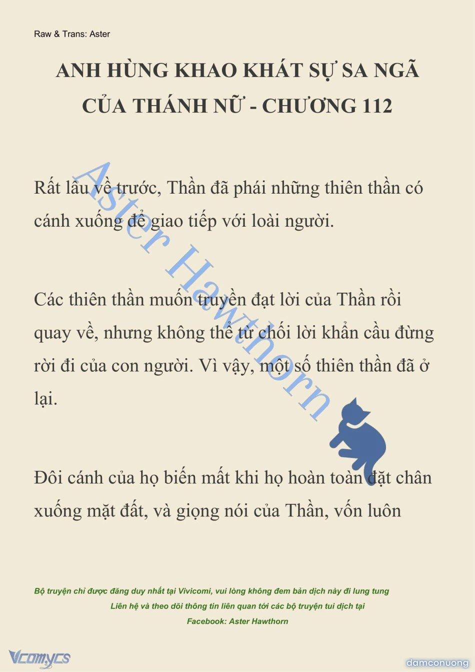 [Novel] Anh Hùng Khao Khát Sự Sa Ngã Của Thánh Nữ 112 trang 1