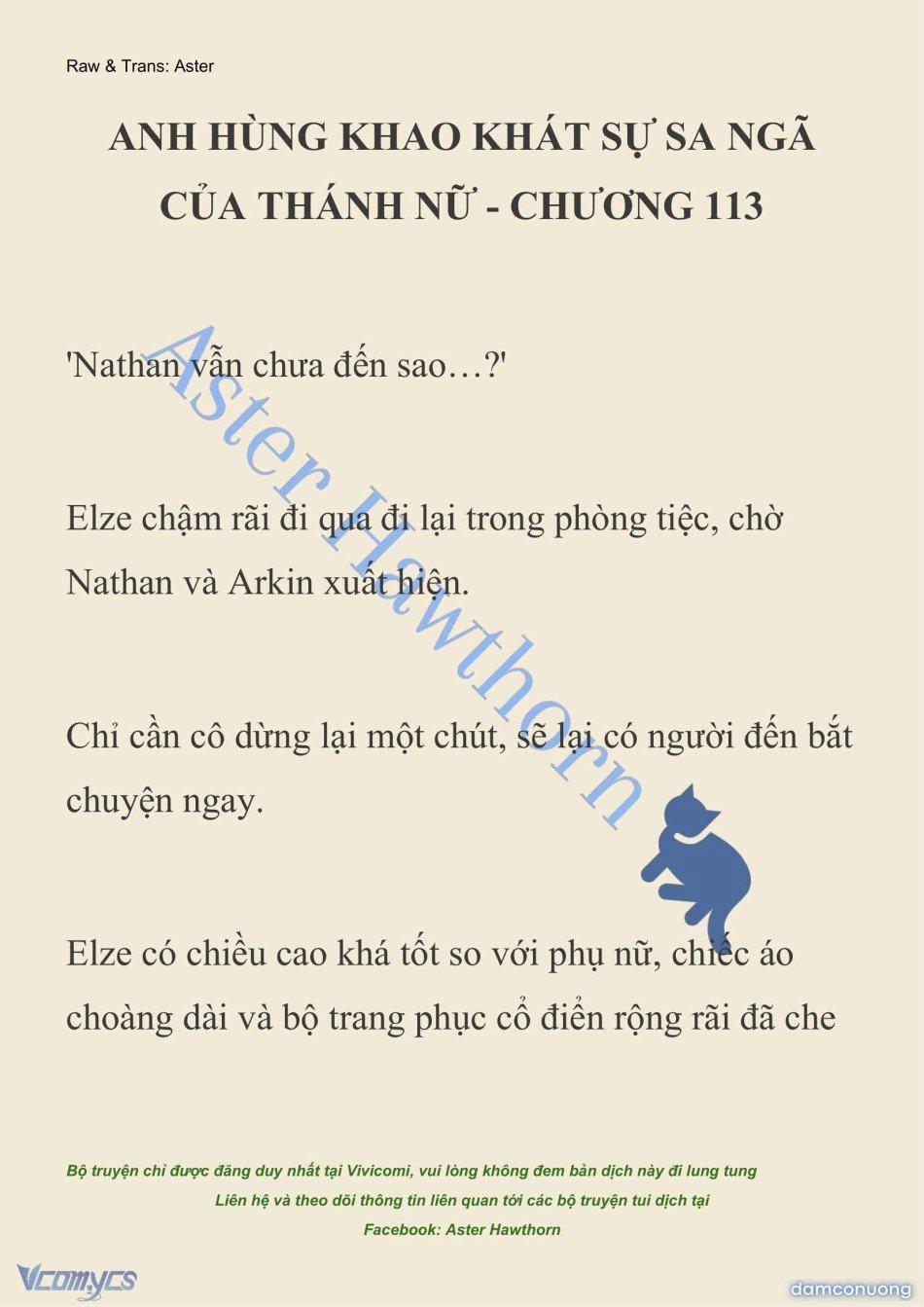 [Novel] Anh Hùng Khao Khát Sự Sa Ngã Của Thánh Nữ 113 trang 1