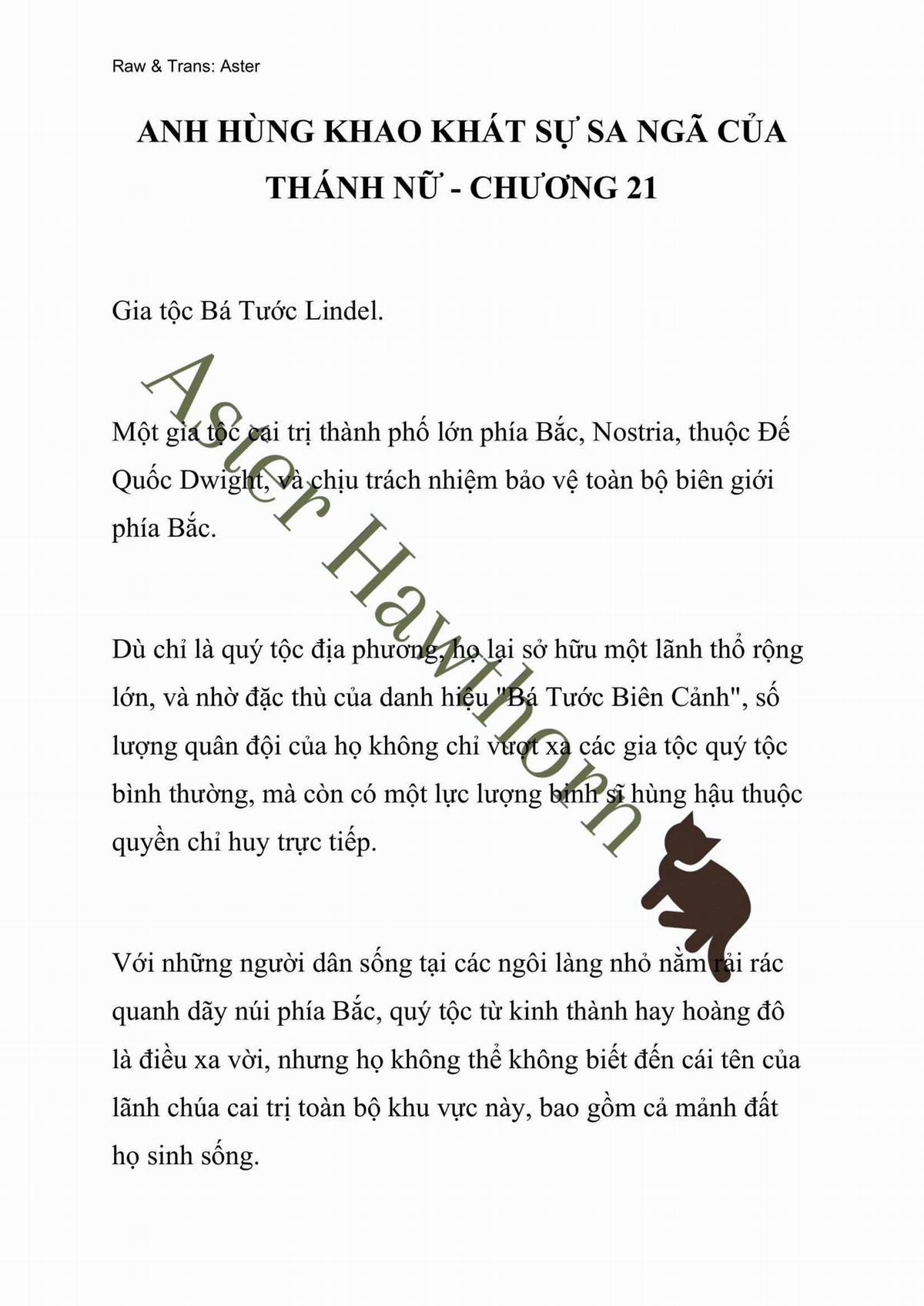 [Novel] Anh Hùng Khao Khát Sự Sa Ngã Của Thánh Nữ 21 trang 0