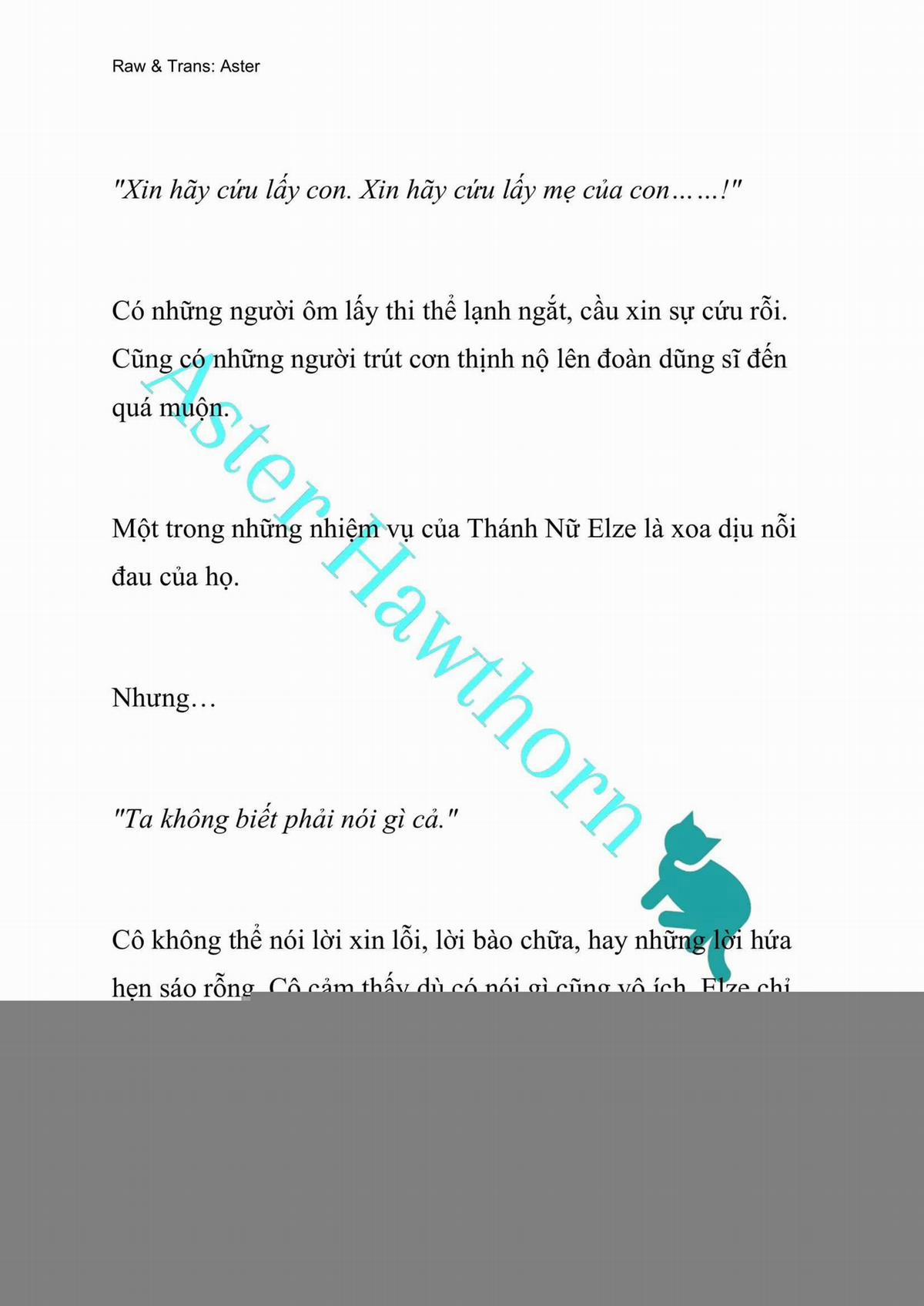 [Novel] Anh Hùng Khao Khát Sự Sa Ngã Của Thánh Nữ 32 trang 14