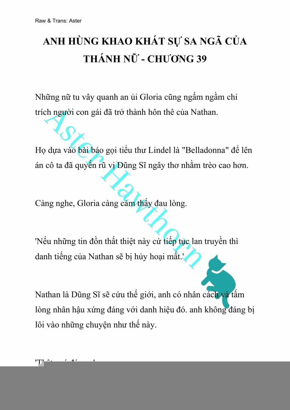 [Novel] Anh Hùng Khao Khát Sự Sa Ngã Của Thánh Nữ 39 trang 0