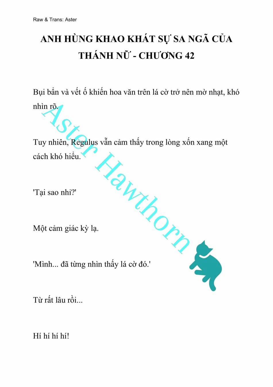 [Novel] Anh Hùng Khao Khát Sự Sa Ngã Của Thánh Nữ 42 trang 0